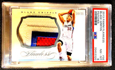 PSA 8 NM/MT BLAKE GRIFFIN 2013 FLAWLESS CLIPPERS PATCH SSP /25 G5053 picture