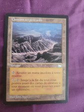 Winding Canyons Weatherlight French FBB Magic The Gathering Card MTG Vintage EDH picture