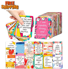 50 Pcs Positive Affirmations Cards, 2.52 * 3.5 Inch Inspirational Motivational picture