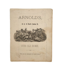 1800s Our Old Home Practical and Useful Hints Arnold's Salina Syracuse New York picture