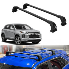 ERKUL Roof Rack Cross Bars Fits Outlander Sport 2011-2026 Aluminum Black picture