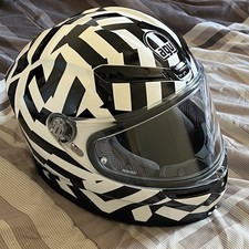 New AGV K6 ECE Size MS (57-58) Motorcycle Helmet in the Limited “Secret” Pattern picture