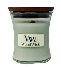 WoodWick  Campfire Marshmallow Glass Jar Candle w/ Wooden Wick & Wood Lid Small picture