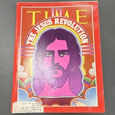 Jesus Revolution Time Magazine (June 21, 1971) rare Lonnie Frisbee Arab/Africa picture