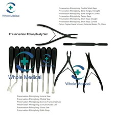 Rhinoplasty Instruments Preservation Set German Stainless Steel Plastic Surgery picture
