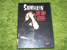 SAMHAIN - Live 1984 DVD w/ STICKER Misfits Danzig Black Flag Necros The Undead picture