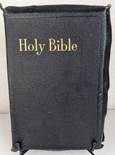 Vintage 1930s-40s Holy Bible KJV John C Winston Illustrated Color Maps picture