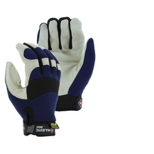 Majestic 2152/9 Bald Eagle Mechanics Glove Pigskin Palm And Stretch Knit Back picture