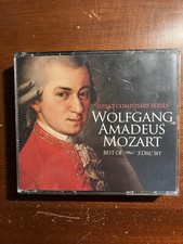 Great Composers Series Wolfgang Amadeus Mozart Best of SEALED 3 CD Set picture