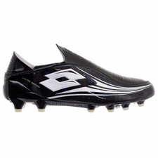 LOTTO Zhero Gravity OG 50 Year FG Mens Laceless Soccer Cleats, Black, Pick Size picture