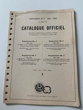 EBAUCHES SA - LES FABRICANTS SUISSES D'HORLOGERIE SUPPLEMENT NO. 2 1951-1953 picture