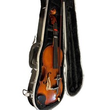 1/4 Size Acoustico Viola - Comes with Bow, Rosin, and Case needs work g3 picture