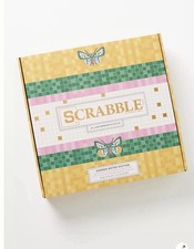 Anthropologie Exclusive Scrabble Bistro Edition Game Board Complete NEW picture