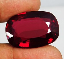 Certified 100.05 Ct Natural BURMA Pigeon Blood Red Ruby Unheated Loose Gemstone picture