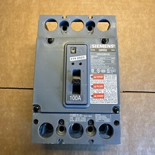 Siemens QRH23B100 3 Pole 100A Circuit Breaker QRH2 240V New Surplus picture