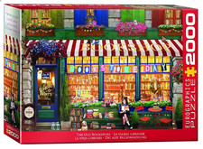 Eurographics The Old Bookstore 2000 Piece Jigsaw Puzzle Book Lover Puzzle SEALED picture