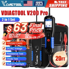 2026 VDIAGTOOL V200Pro 12V Power Scan Circuit Tester Electrical Power Probe Tool picture
