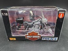 Maisto Harley Davidson Police State Trooper Motorcycle 1/18 Scale Diecast picture