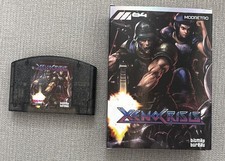 ModRetro Xeno Crisis M64 N64 Game And Box CIB Tested picture