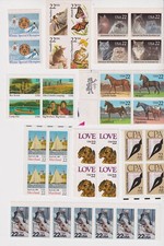 US DISCOUNT POSTAGE 100 x FIRST CLASS LETTER RATE IN THREE STAMP COMBINATIONS picture