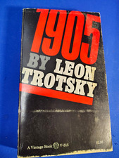 Vintage Books 1905 Leon Trotsky 1972 PB GOOD picture