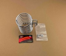 Authentic Vtg Lowrider Bike Round Cup Holder Chrome picture
