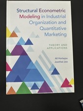 Structural Econometric Modeling in Industrial Organization and Quantitative... picture