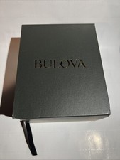 Bulova 97A120 Men’s classic Gold Dial Watch New In Box picture