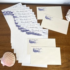 Vintage Kona Seaside Hotel Hawaii Stationary 15 sheets & 4 envelopes Ephemera picture