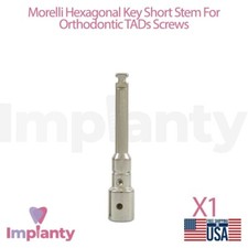 1x Dental Hexagonal Key Short Stem For Orth0dontic Micro-Fixtures (TADs) Screw picture