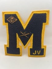VTG 1960's High School Varsity Gold Letter 