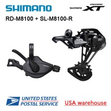 Shimano XT RD-M8100 + SL-M8100-R 12s Rear Derailleur + Right Shifter Groupset OE picture