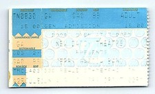 Jerry Garcia Band Concert Ticket Stub August 30 1988 Memphis Tennessee picture