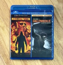 Halloween / Halloween II 1 2 (Blu-ray, 2007) Double Feature ROB ZOMBIE rare OOP picture