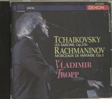 Tchaikovsky: Les Saisons, Op. 37b; Rachmaninov: Morceaux de Fantaisie, Op.3 -CD picture