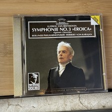Symphony No.3 Eroica CD Egmont Ouverture Berliner Philharmoniker Herbert Karajan picture