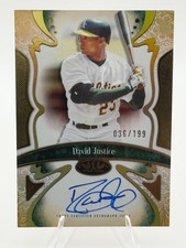 2026 Topps Tier One #CA-DJ David Justice Connoisseurs Green /199 picture