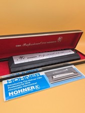 Hohner Professional 2016 CBH Chromatic Harmonica with Case, Paperwork picture