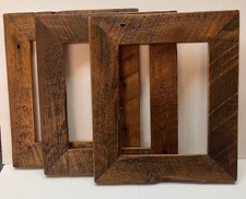 3 reclaimed wood 11x14 picture frames picture