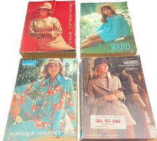 Vtg Montgomery Ward Catalog Lot 4 1964 1968 1975 1977 60s 70s Mid Century picture