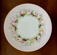 Vintage Limoges France Hand Painted Plate, Dated 12.25.1904-Excellent Condition picture