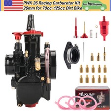 PWK 26 26mm Racing Carburetor Kit For 75cc-125cc Dirt Bike Scooter Off-road picture