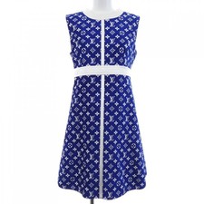 Authentic Louis Vuitton Monogram Tauer Ring Dress FNDR62O94 (One-piece dress... picture