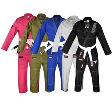 FISTRAGE BRAZILIAN JIU JITSU GI SUBLIMATION Uniform BJJ 450 GSM with Free BELT picture