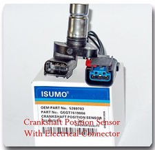 Crankshaft Position Sensor w/Connector Fits: Chrysler Dodge Mitsubishi 1995-2002 picture
