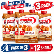 Premier Protein Shake, Caramel, 30g Protein, 11 fl oz, 12 Ct picture