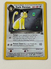 Pokemon Dark Persian 17 Black Star Promo Holo 2000 picture