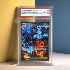 DIY PTCG Mega Charizard X ex Special Illustration Rare – Custom Proxy Collectibl picture