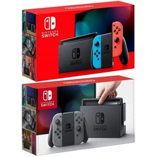 Nintendo Switch Gaming Console HAC-001(-01) Joy Cons 32GB - Excellent Condition picture