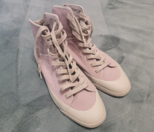 UNIQLO U x Lemaire High Top Canvas Sneakers Khaki Size 10 Fits 11-11.5 picture